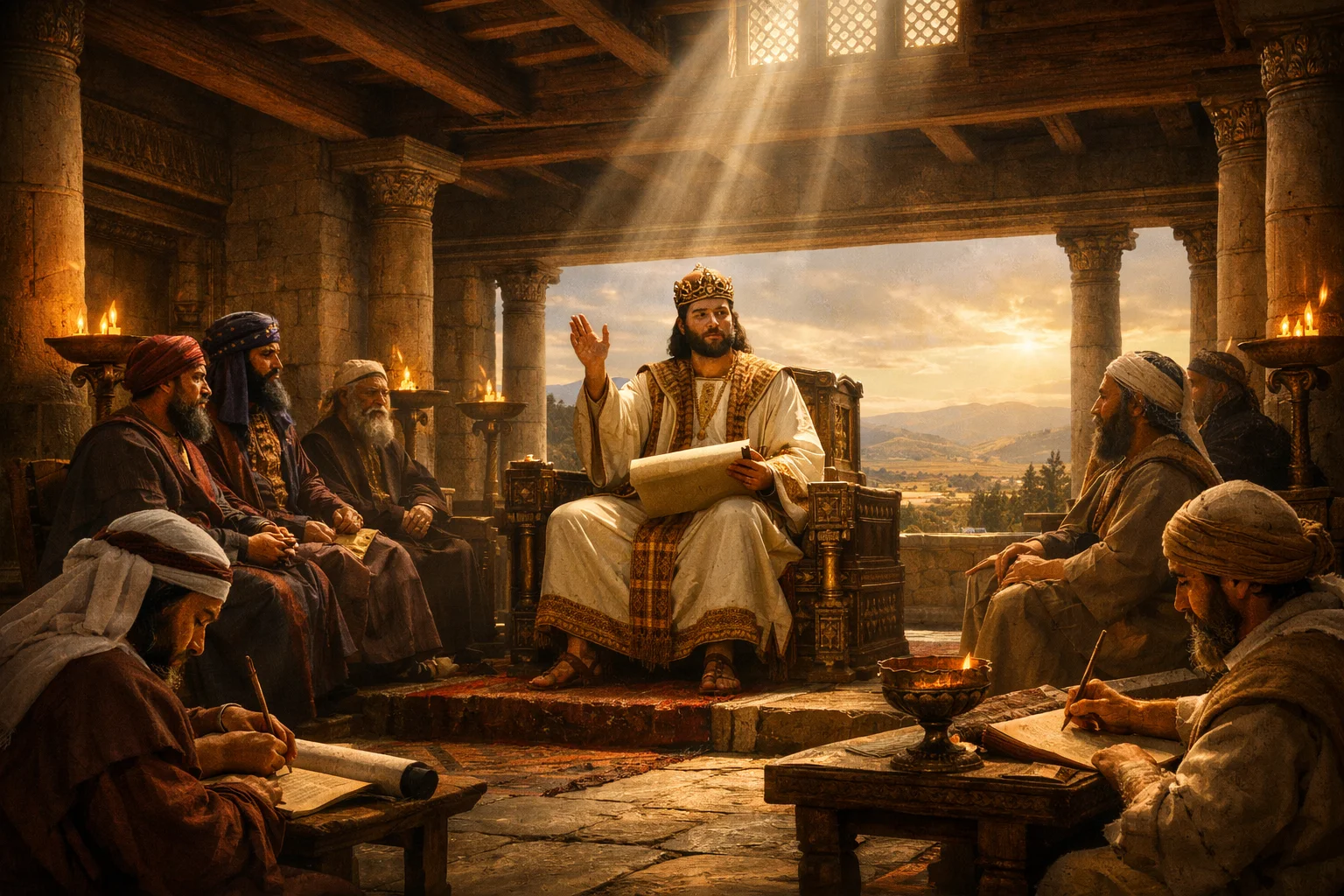 Solomon Speaks of Rest and Promise