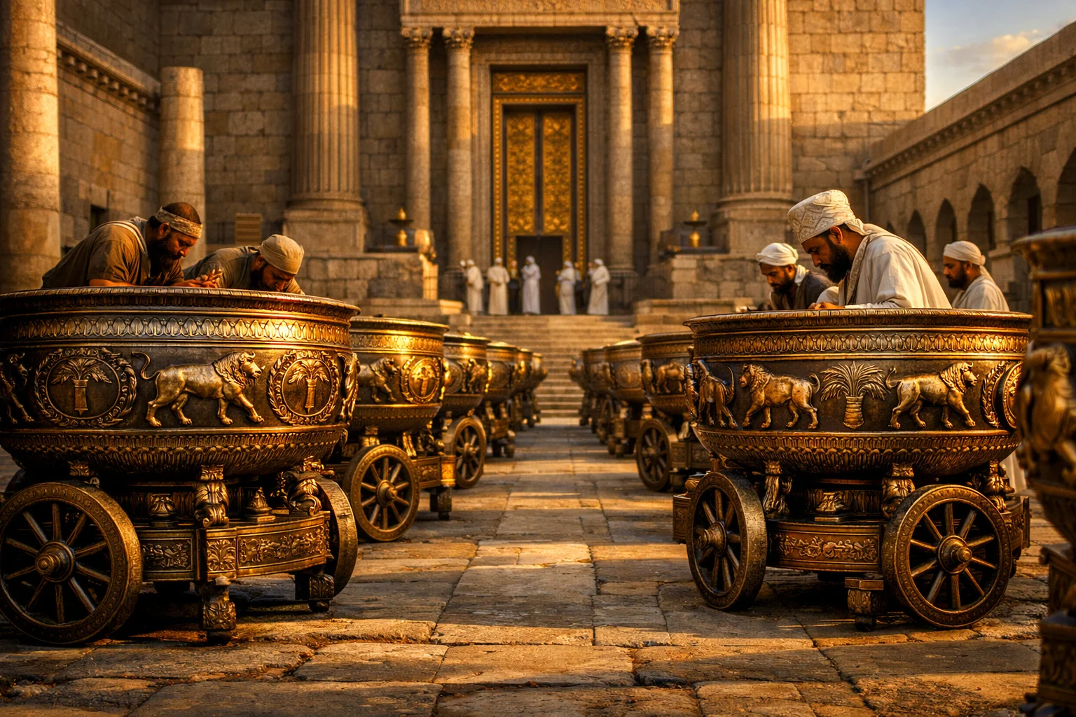 The Ten Bronze Stands and Basins