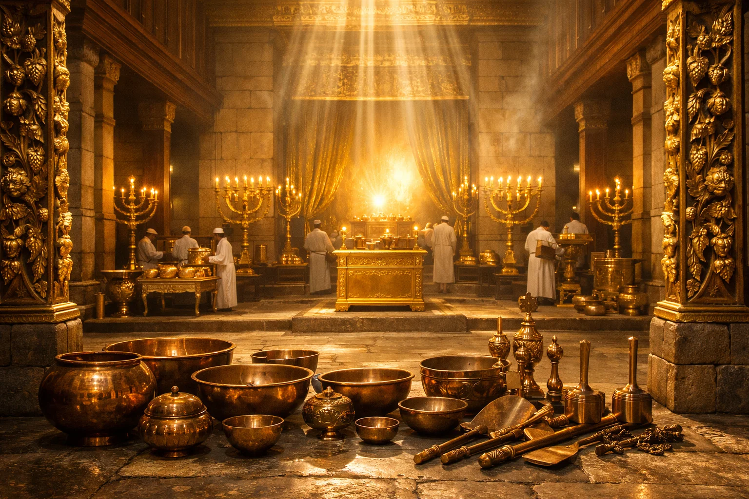 The Temple Furnishings Completed