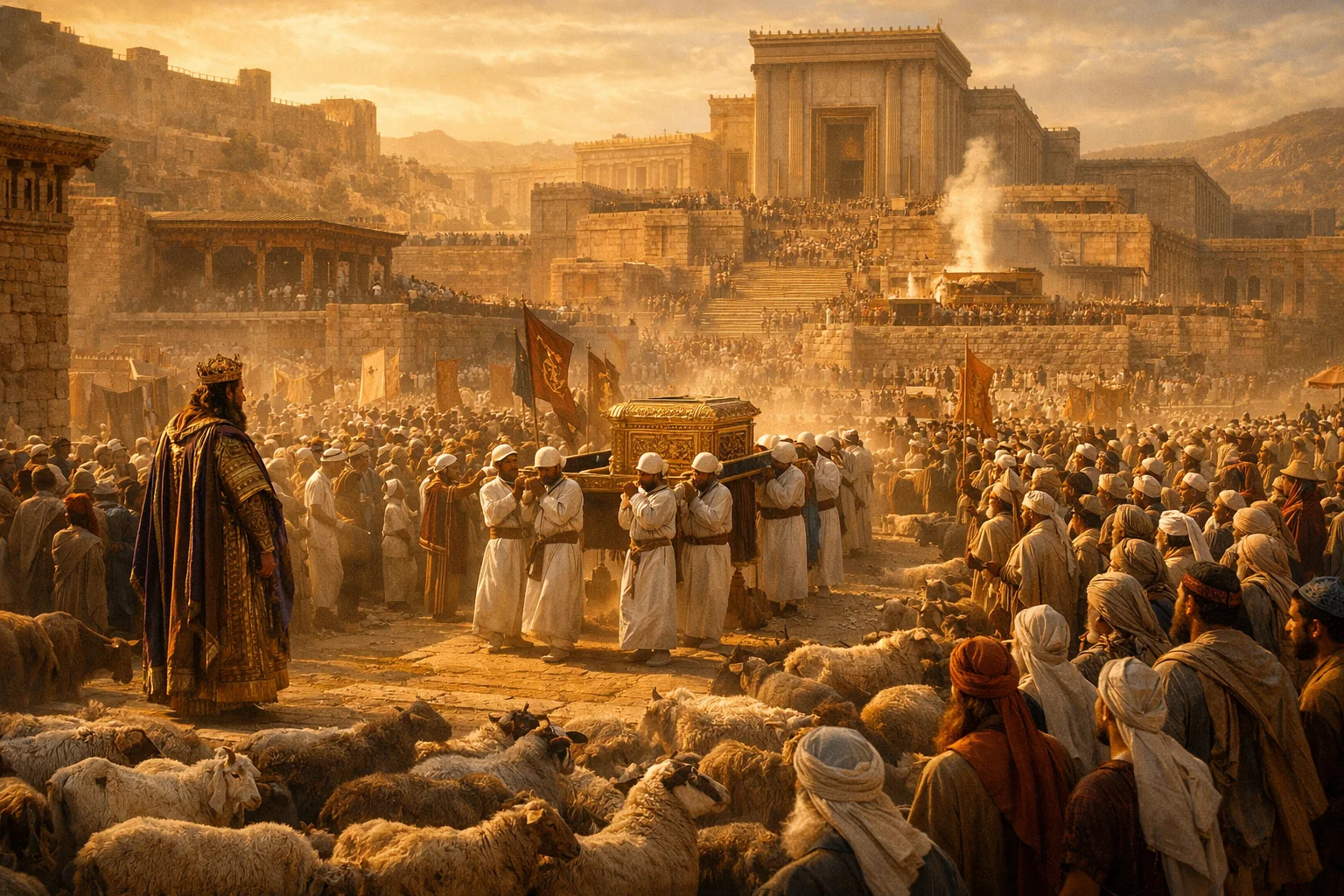 The Ark Brought Up to Jerusalem