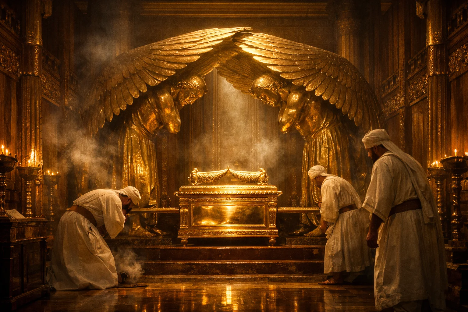 The Ark Beneath the Cherubim