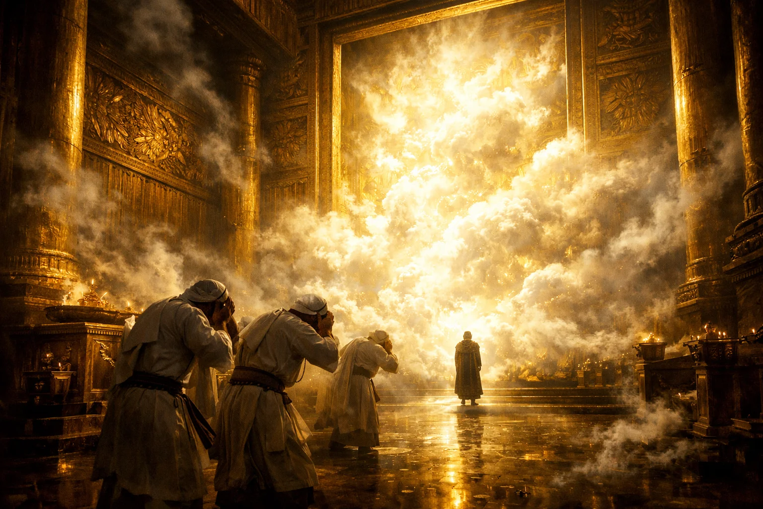 The Cloud Fills the Temple