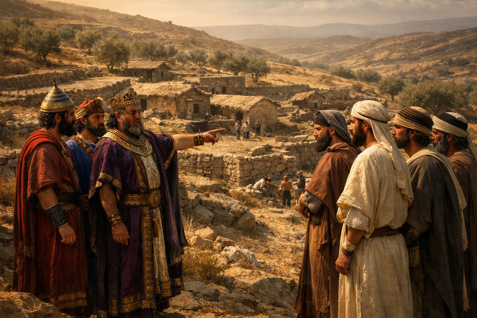 Hiram Rejects the Towns of Galilee