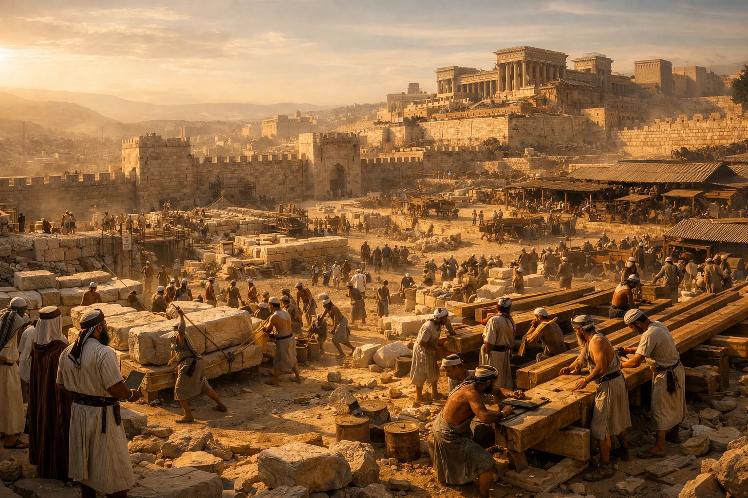 Solomon’s Vast Building Works