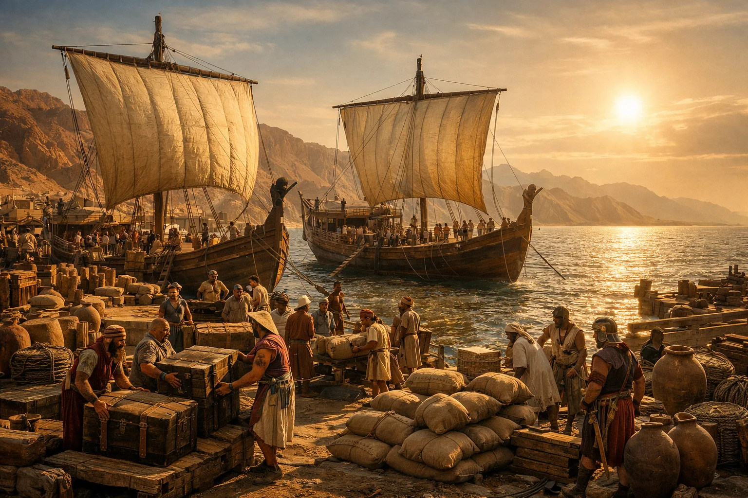 The Fleet Sails for Ophir