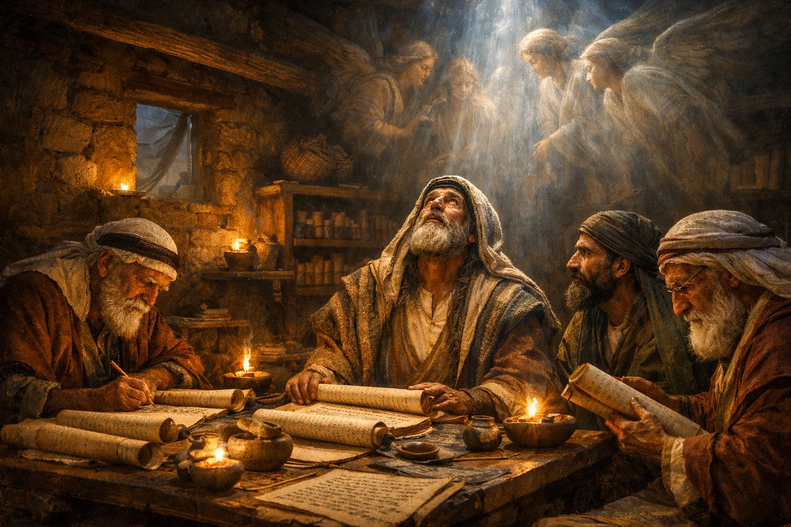 Prophets and Angels Searching the Mystery