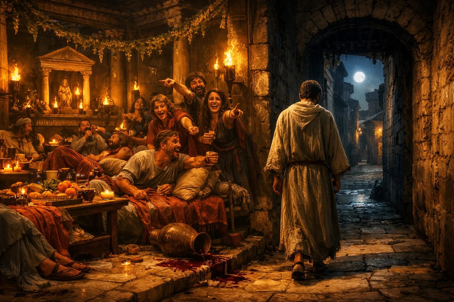 Leaving the Wild Feast