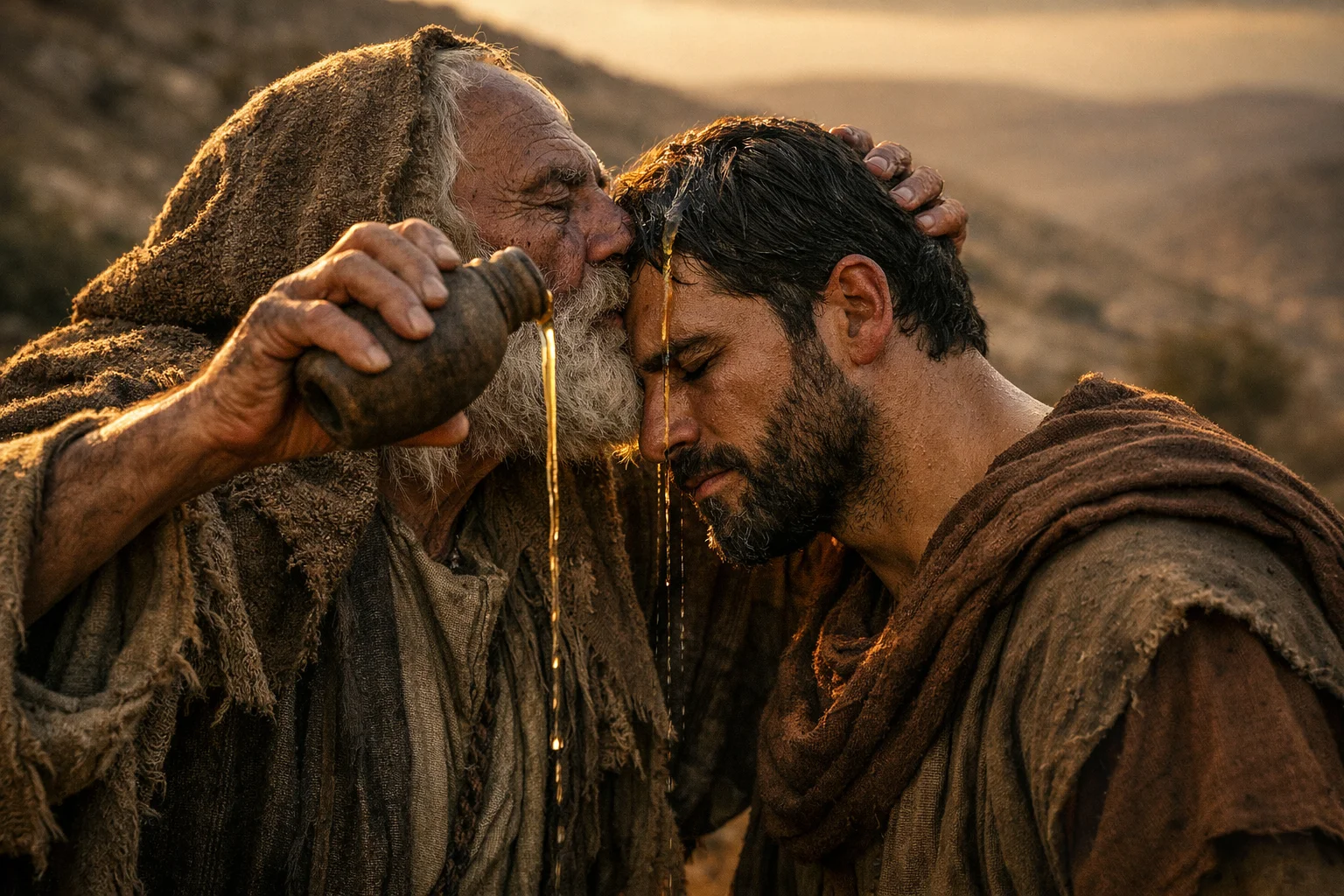 Samuel Anoints Saul