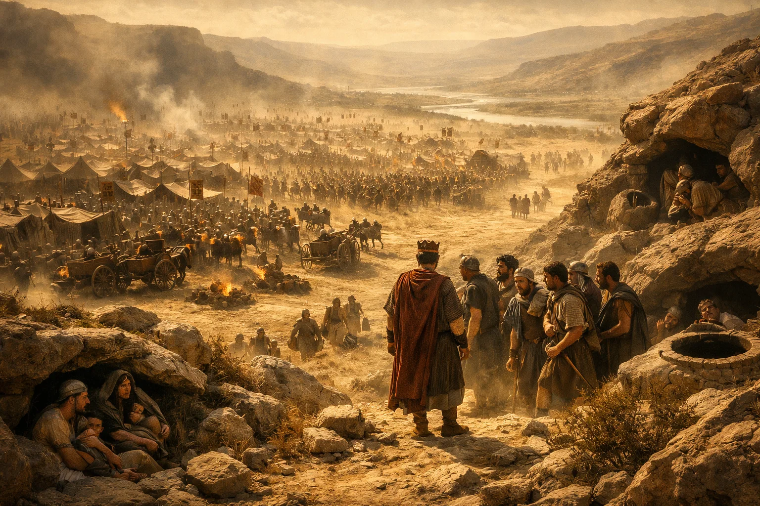 Israel Hides in Fear