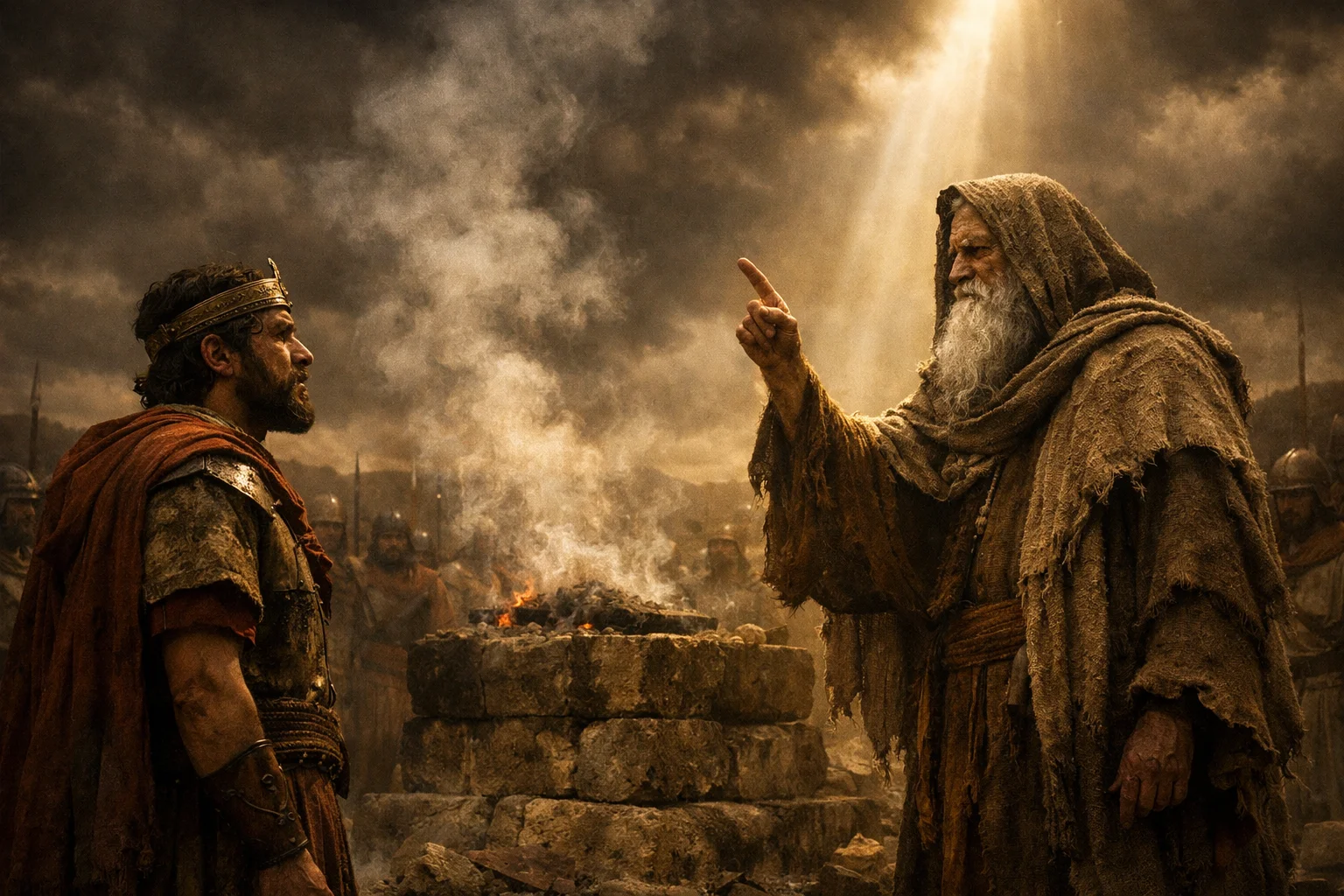 Samuel Confronts Saul