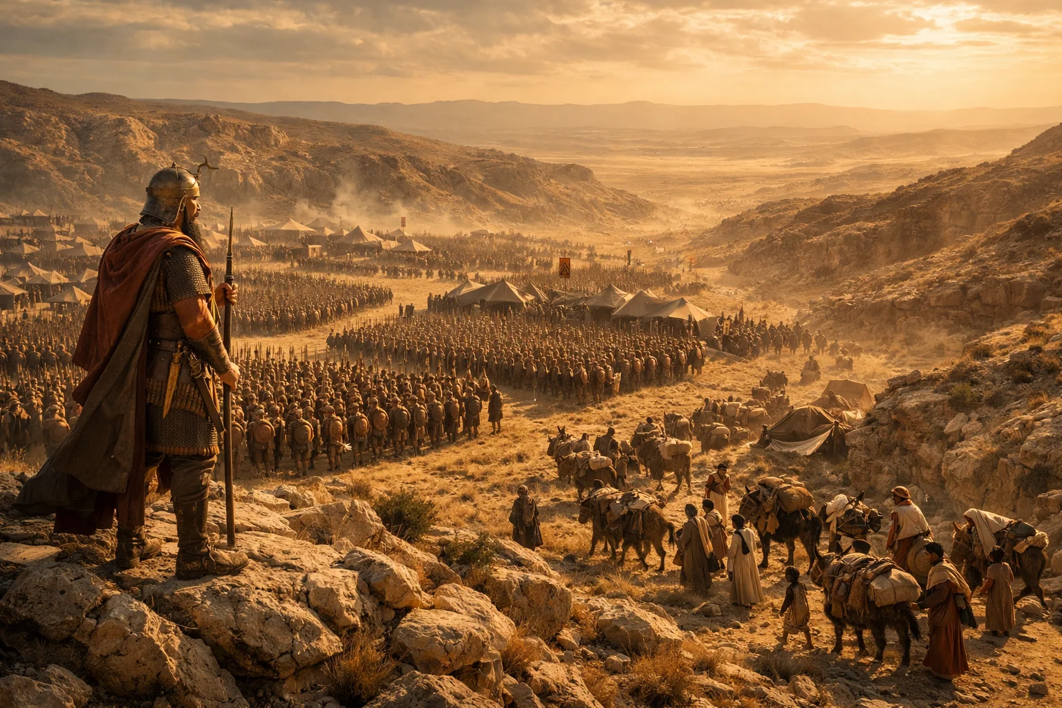 Saul Musters Israel for War