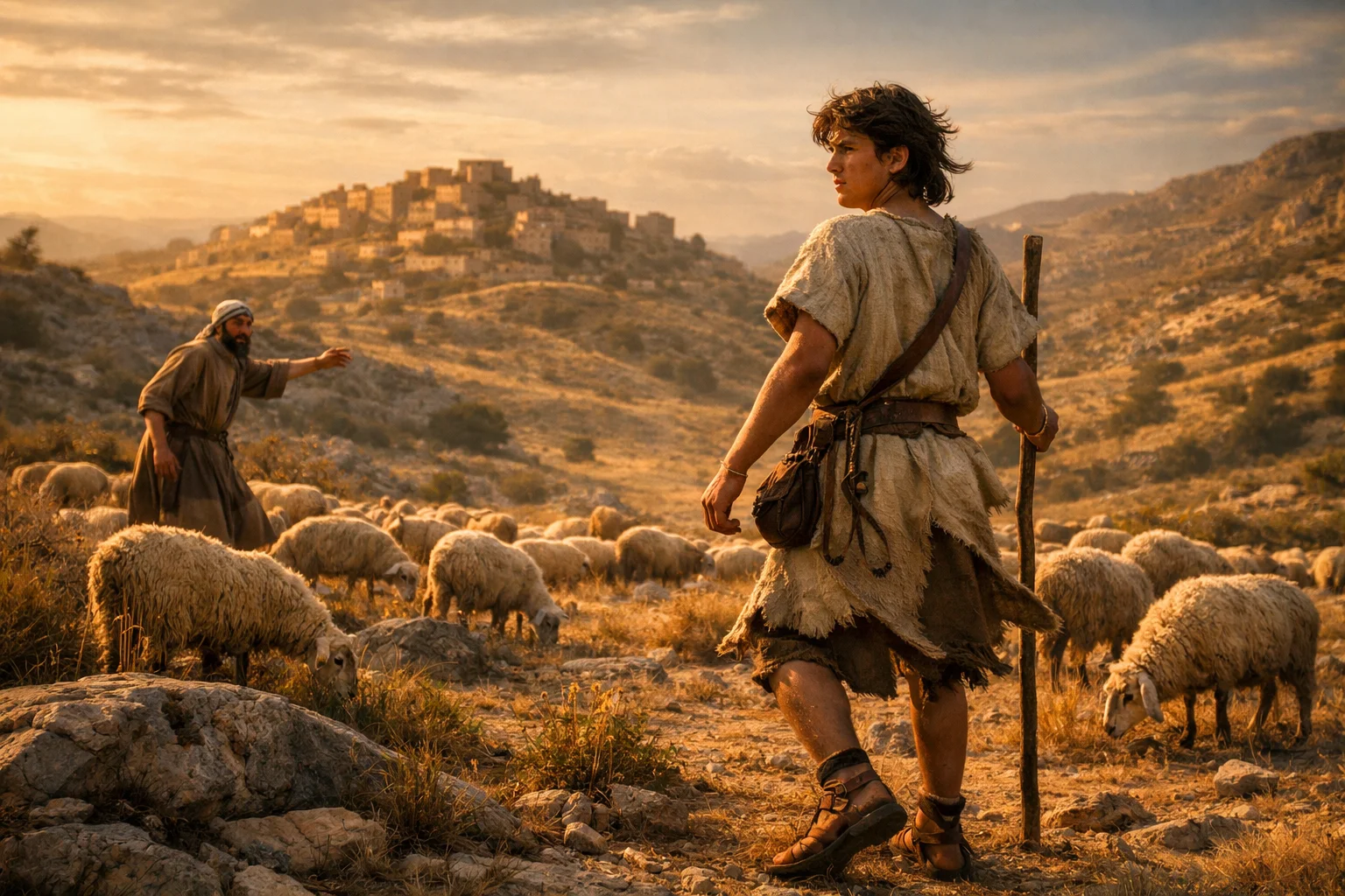 David Called from the Sheep