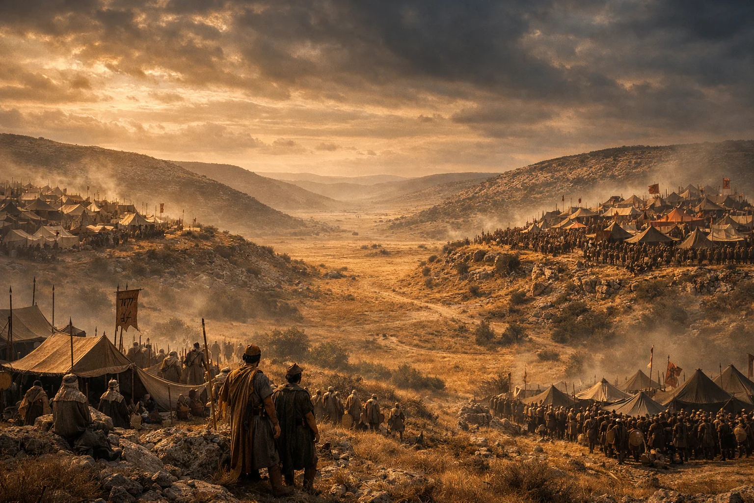 Armies Across the Valley