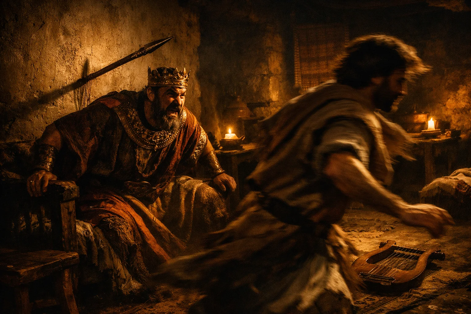 The Spear and the Lyre