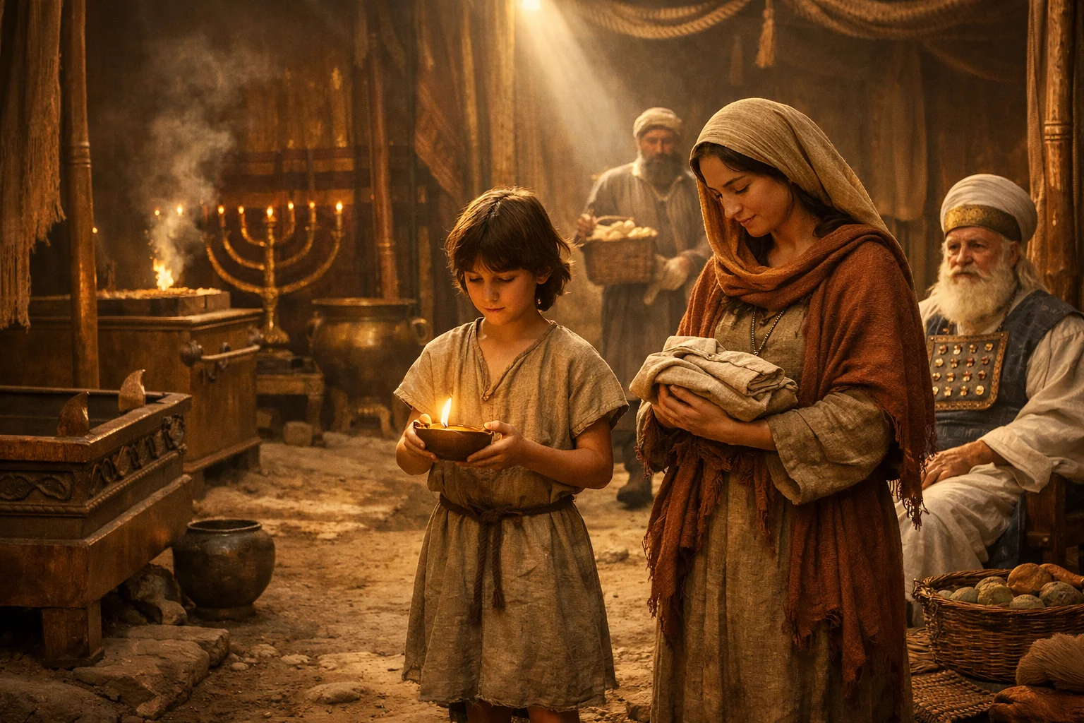 Samuel Ministers Before the Lord