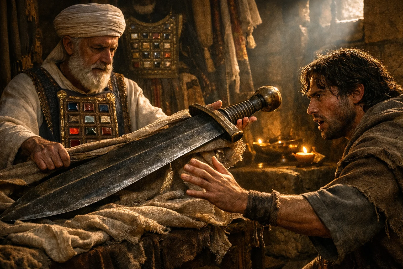 The Sword of Goliath Returned