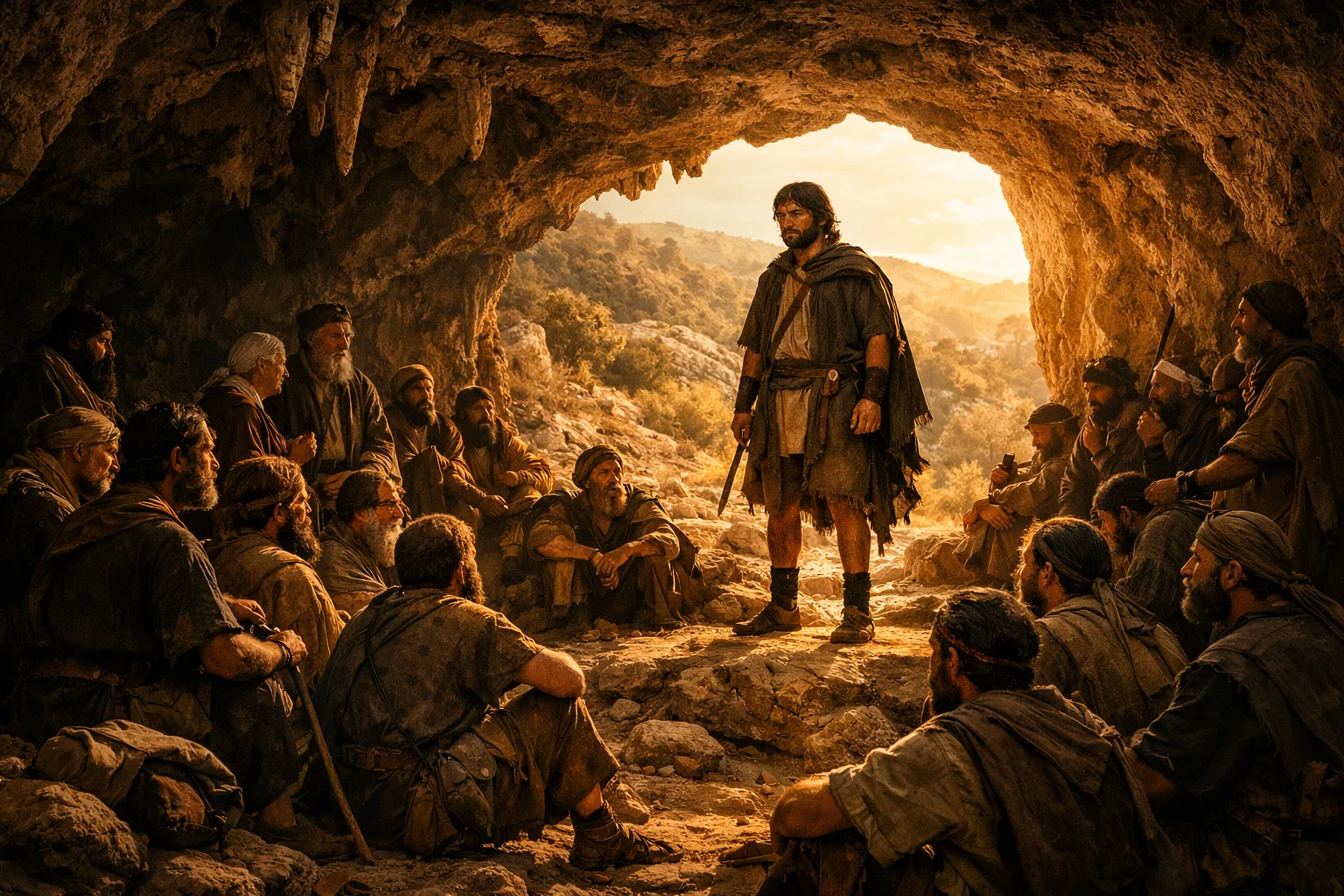David in the Cave of Adullam