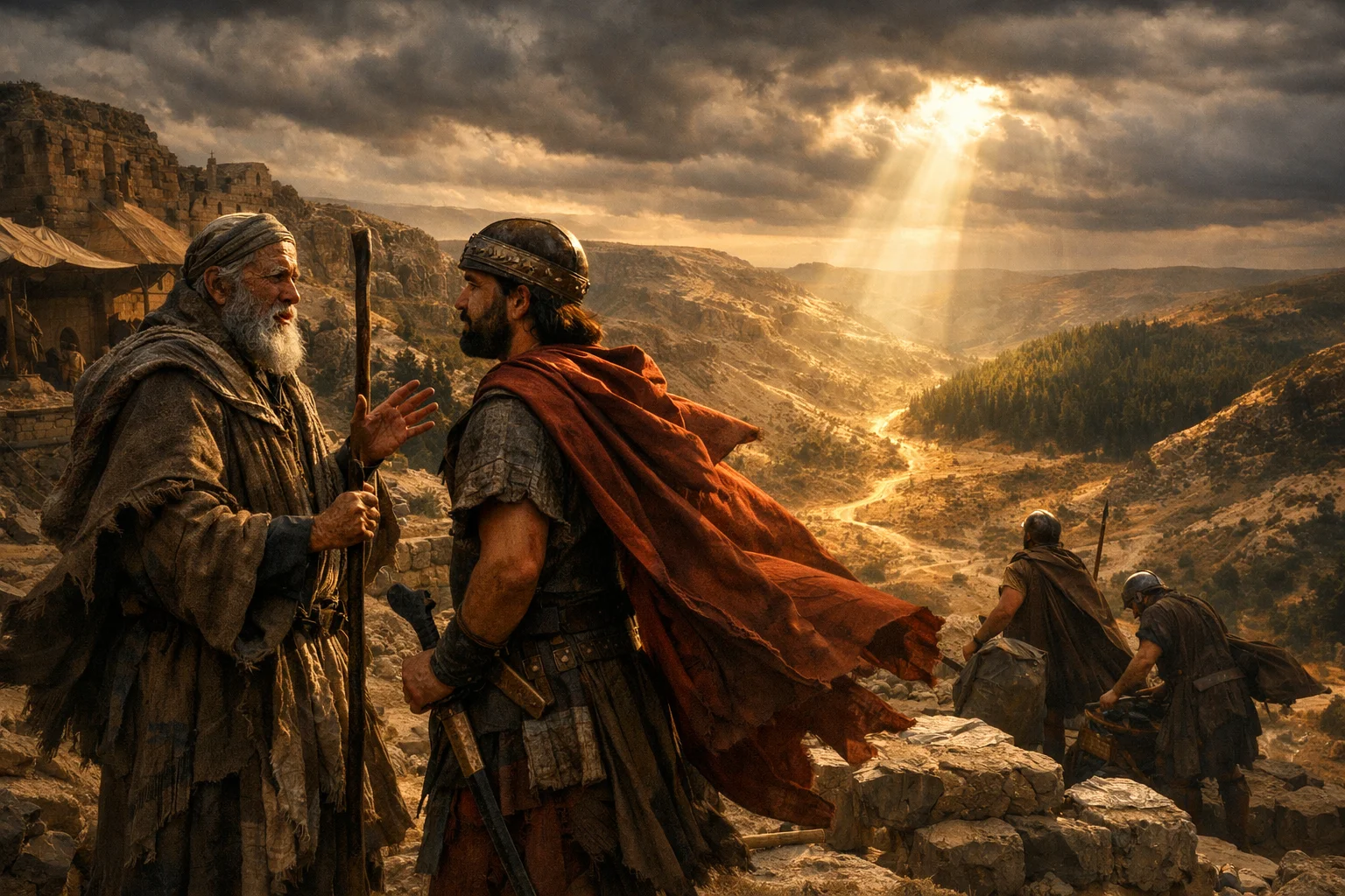 Gad Sends David to Judah