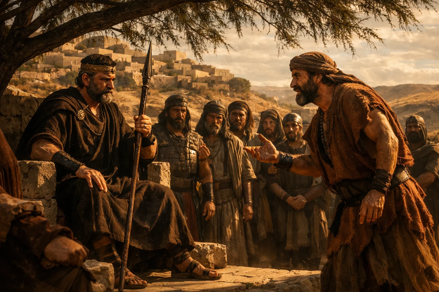 Saul Under the Tamarisk Tree