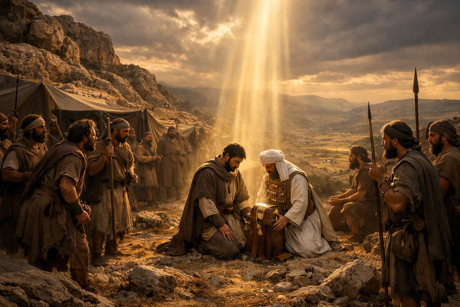 David Seeks the LORD for Keilah