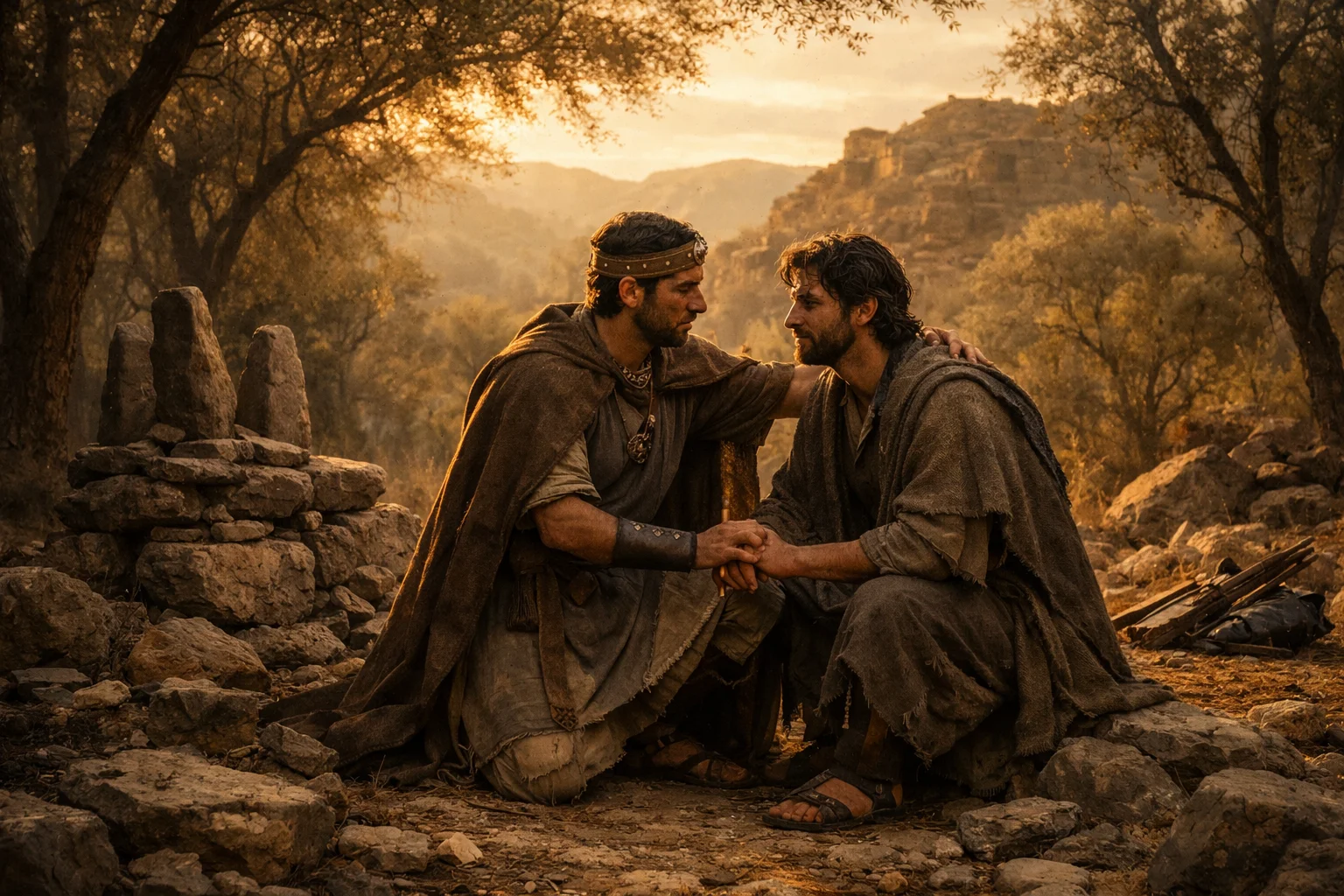 Jonathan Strengthens David at Horesh