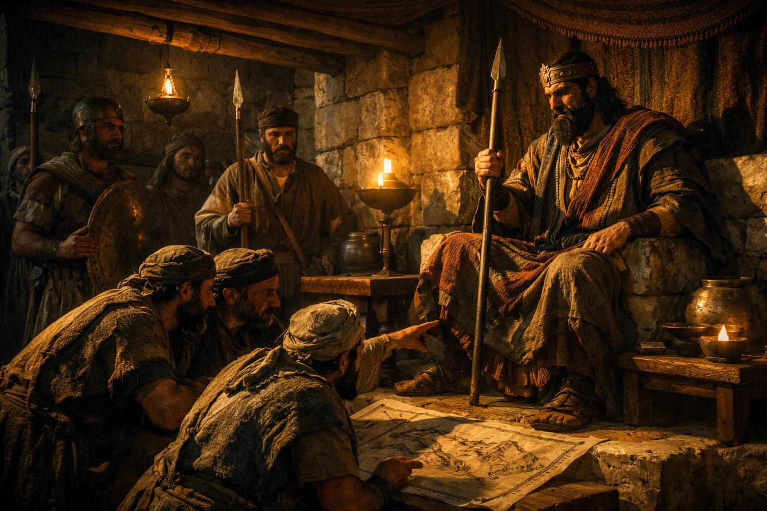 The Ziphites Betray David to Saul