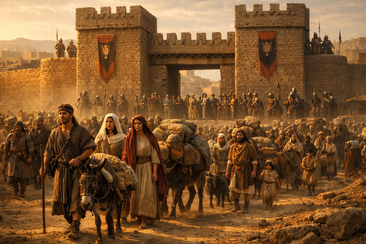 David Enters Gath with His People