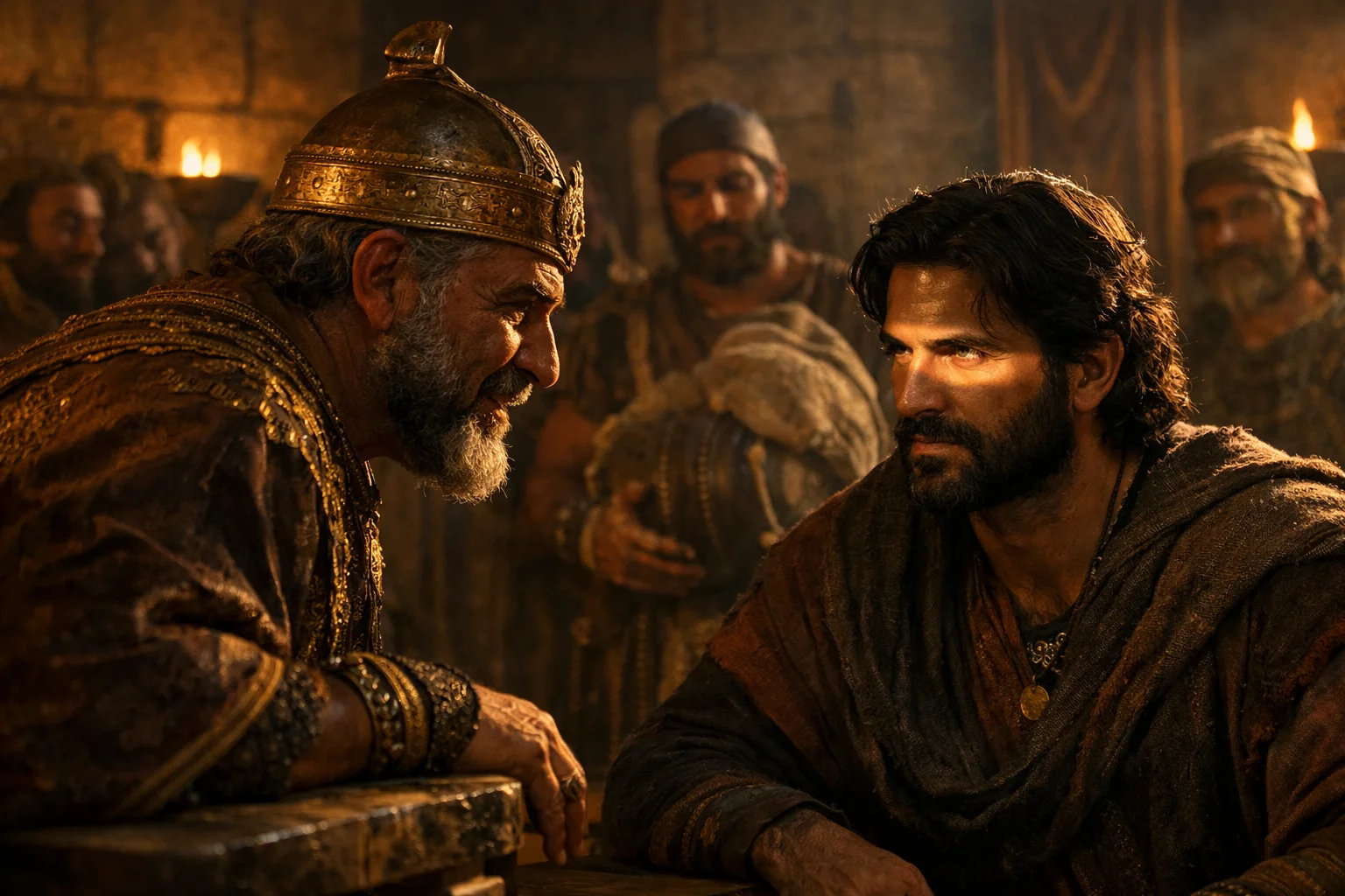 Achish Trusts David's Deception