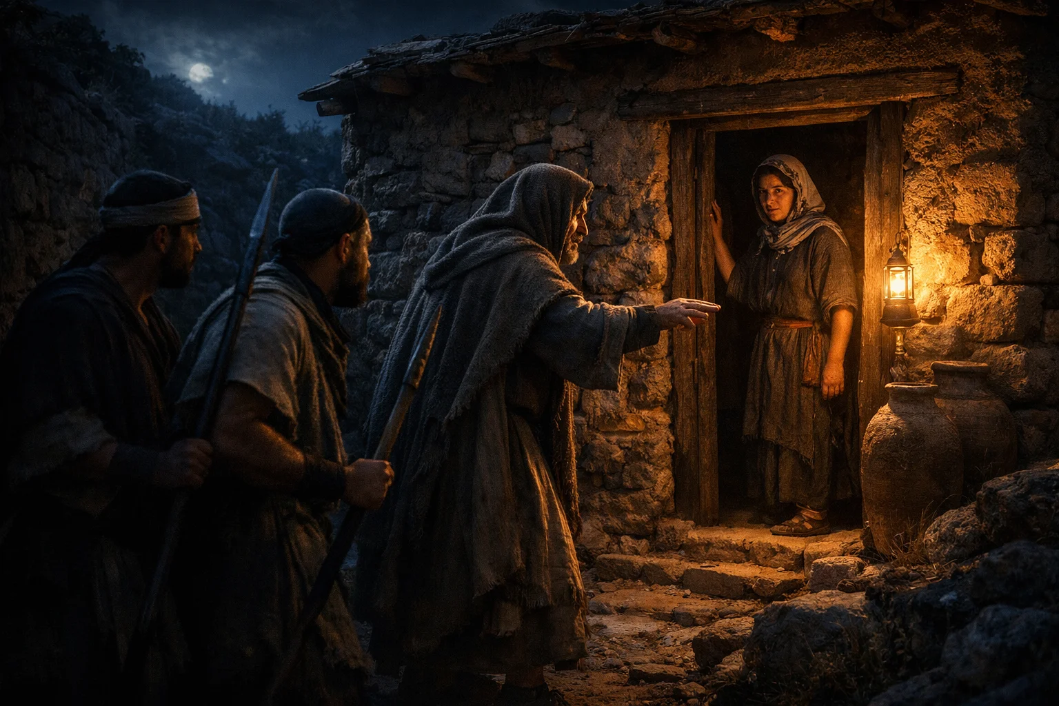 Saul in Disguise on the Road to Endor