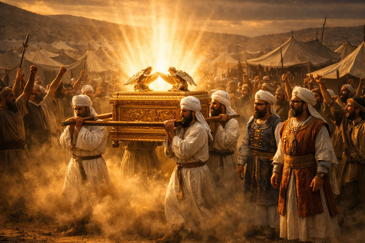 The Ark Enters the Camp