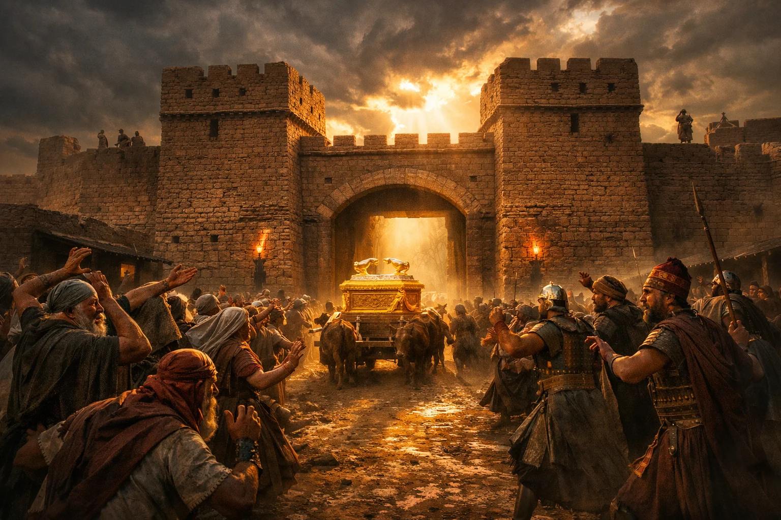 Ekron Cries Out as the Ark Arrives