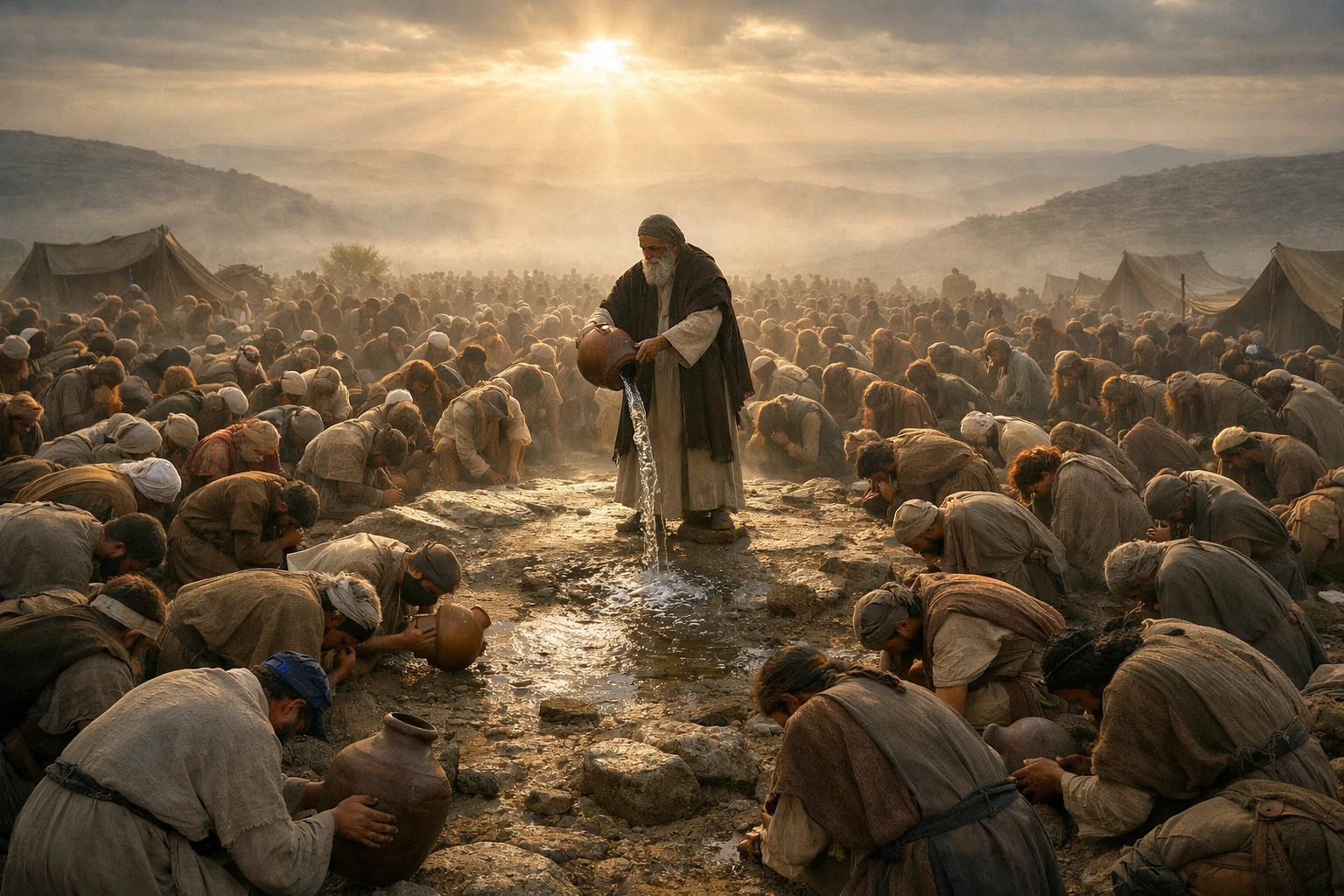 Assembly and Confession at Mizpah