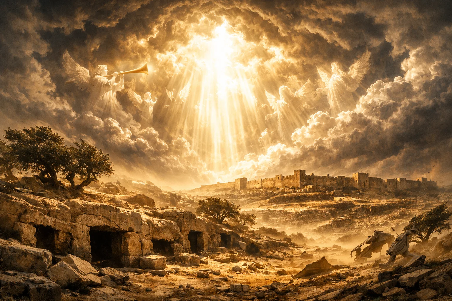 The Lord Descends with the Trumpet Call