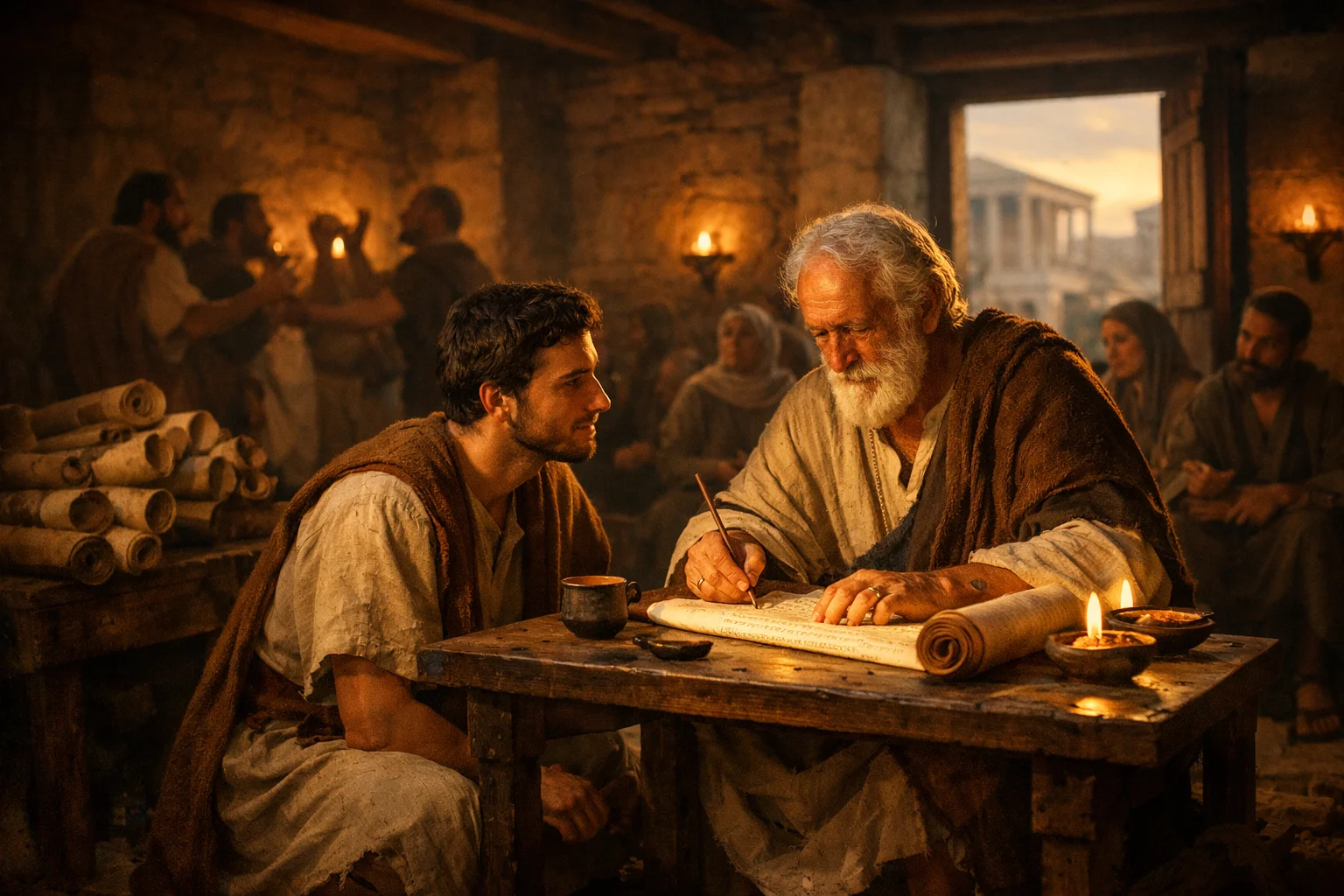 Paul Commissions Timothy in Ephesus