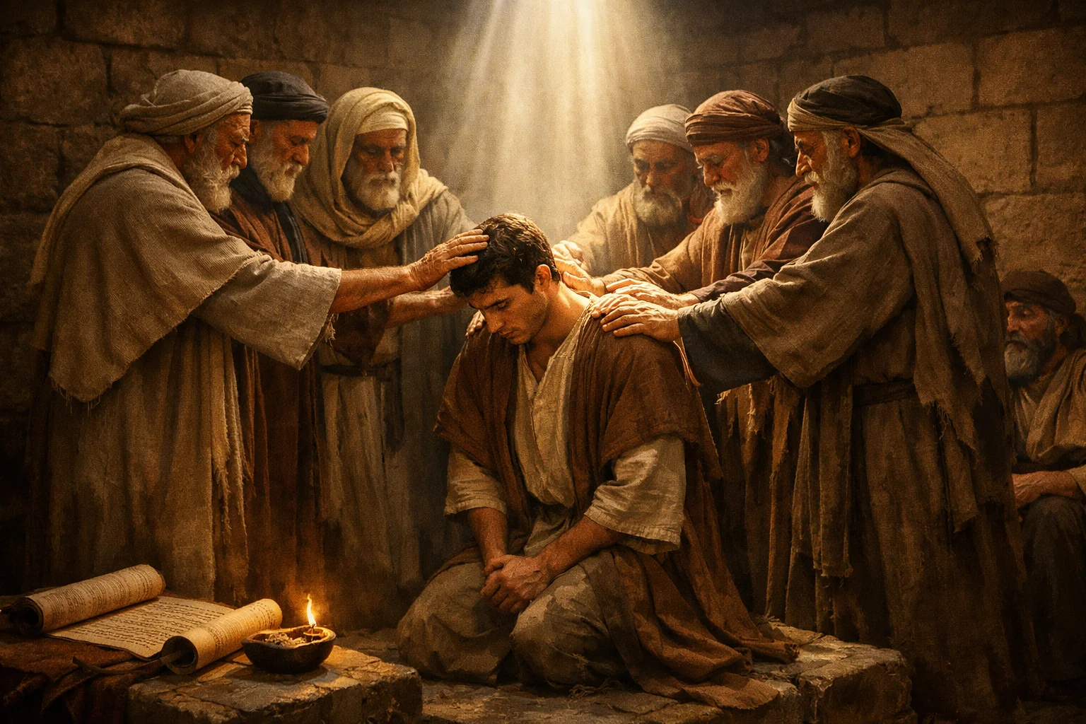 The Laying on of Hands and Steadfast Perseverance