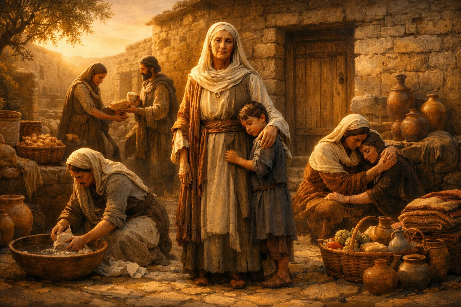 A Widow Remembered for Good Deeds