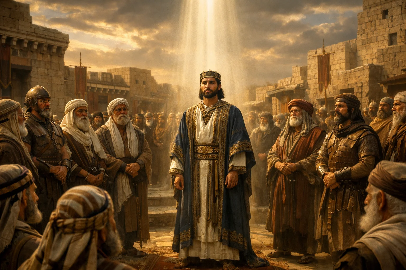 Solomon Established Over Israel