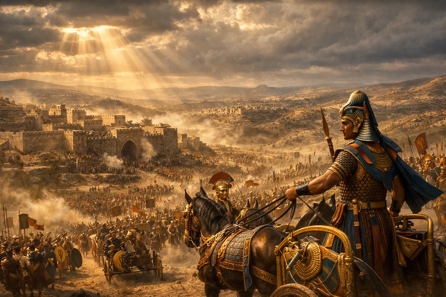 Shishak Advances on Judah