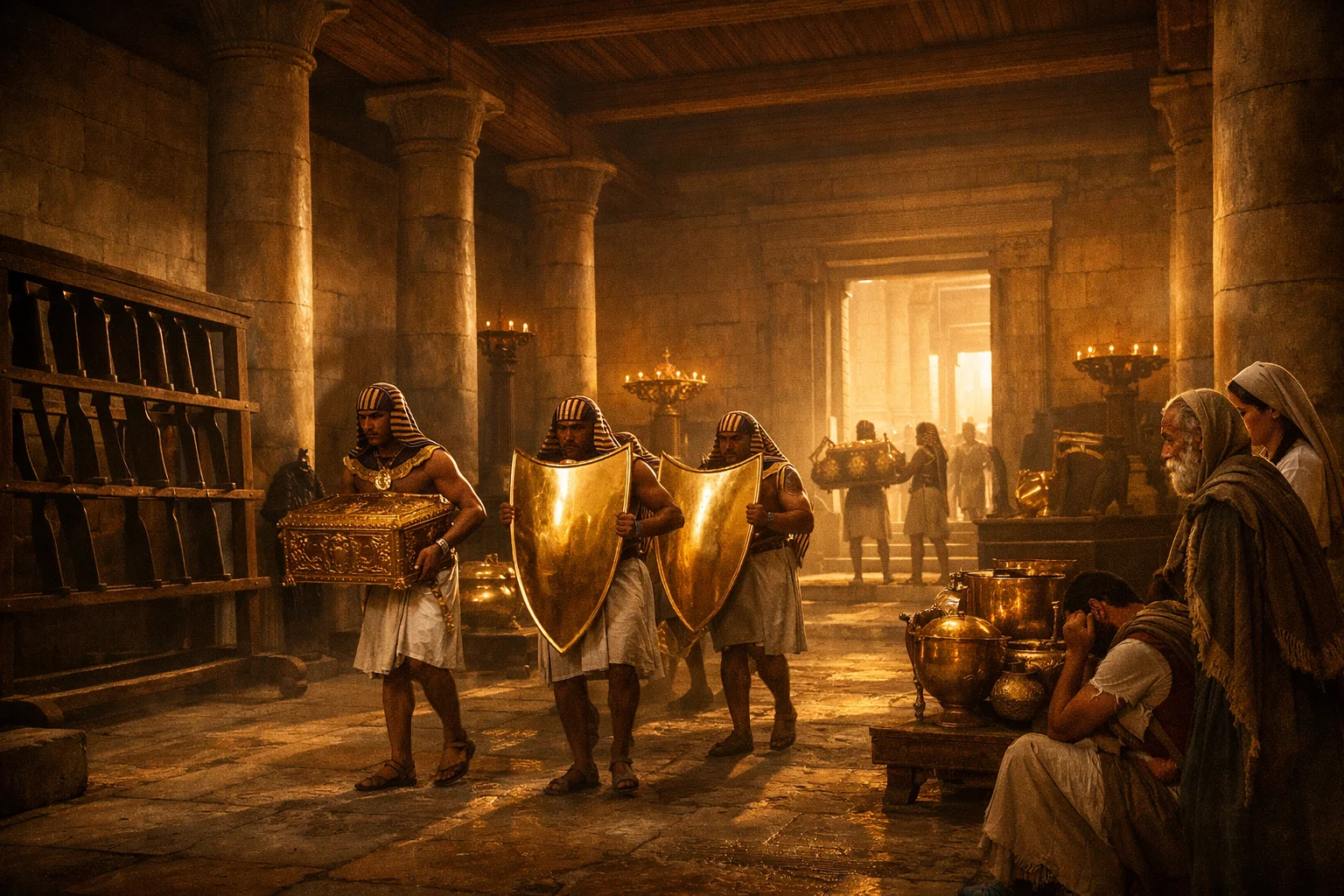 The Treasures Carried Away