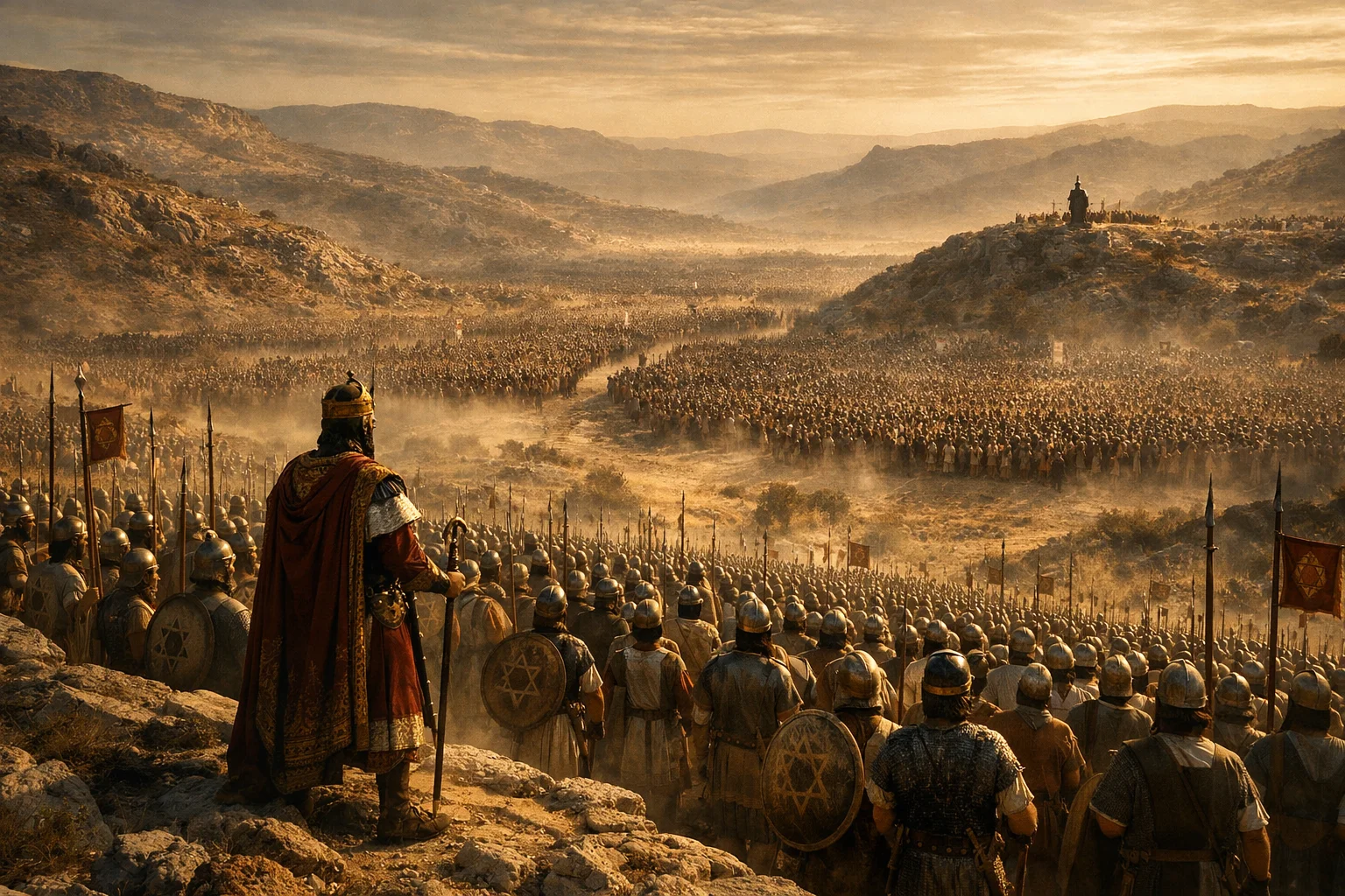 Two Kings Prepare for War