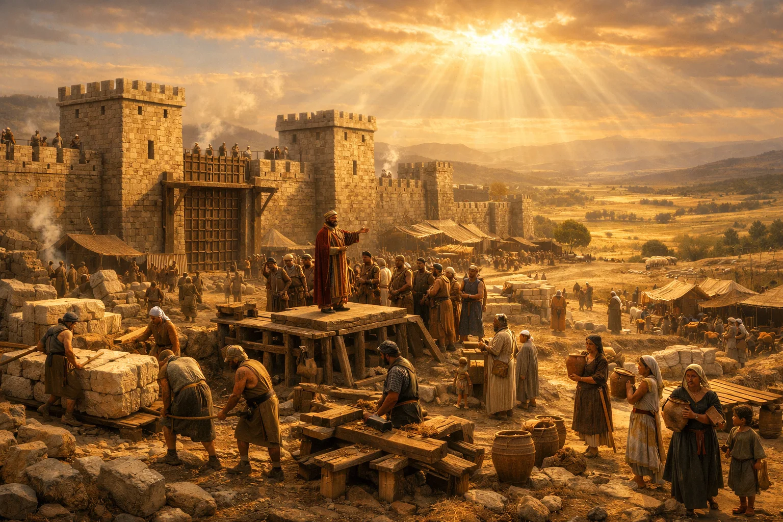 Fortifying the Cities of Judah