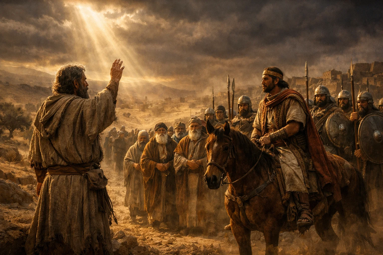 Azariah Confronts Asa