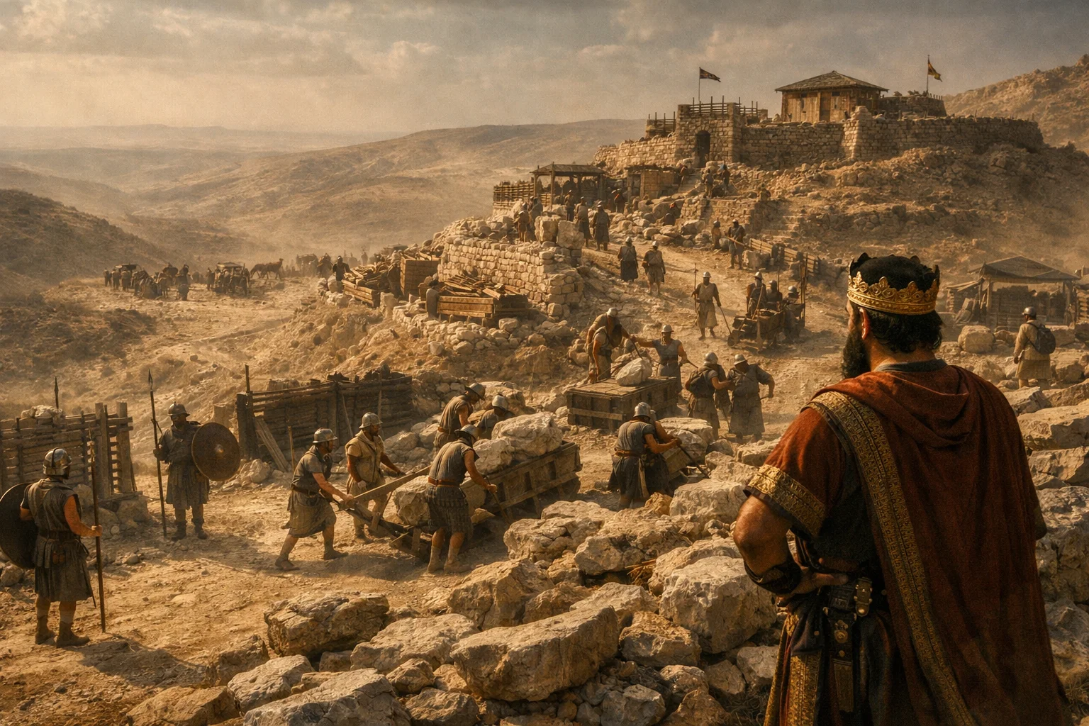 Baasha Fortifies Ramah