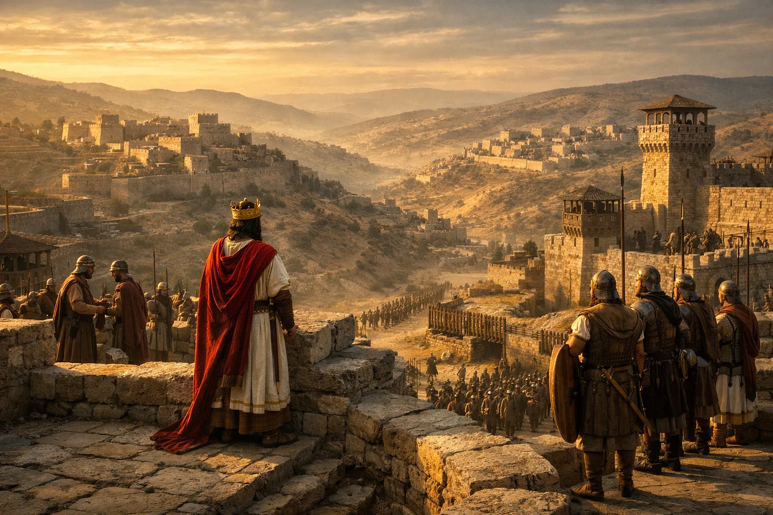 Jehoshaphat Fortifies Judah