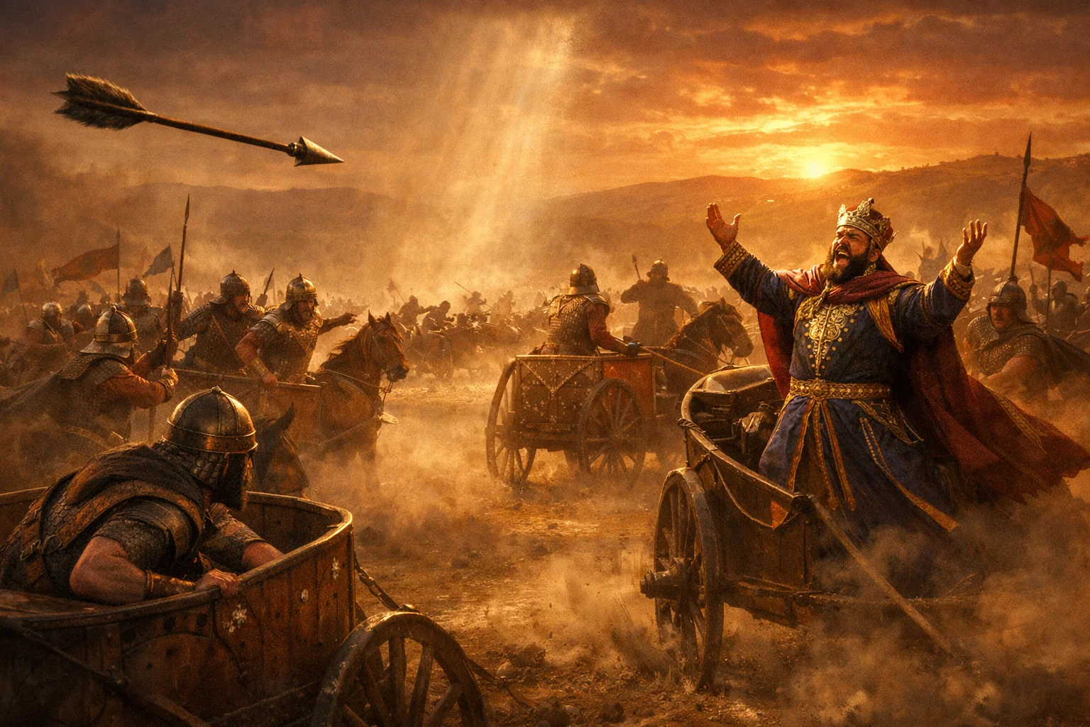 The Disguised King and the Fatal Arrow