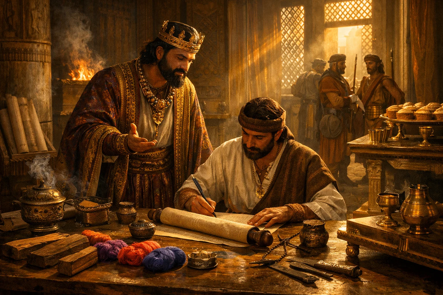 Solomon’s Letter for Cedar and Craftsmanship