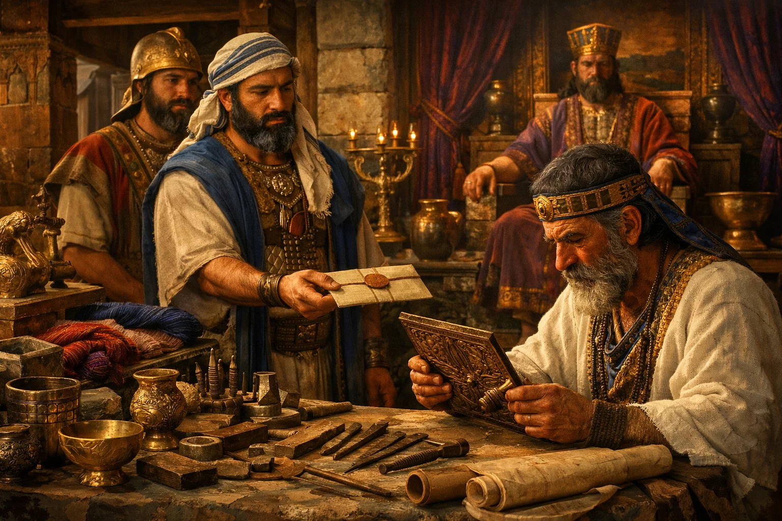 Hiram’s Reply and the Master Craftsman