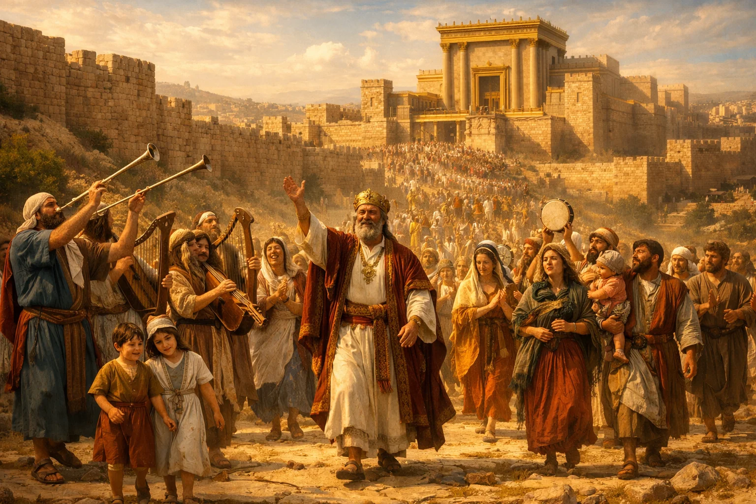 Praise in Berakah and Return to Jerusalem