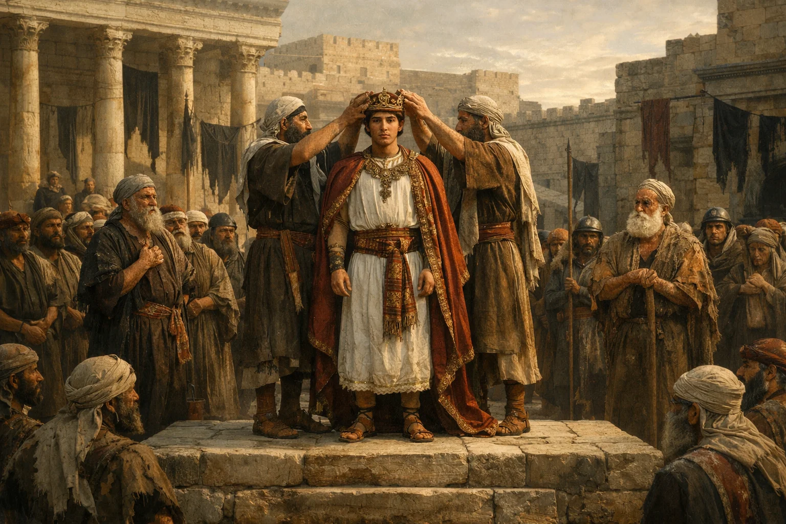 Ahaziah Crowned in a Broken Kingdom