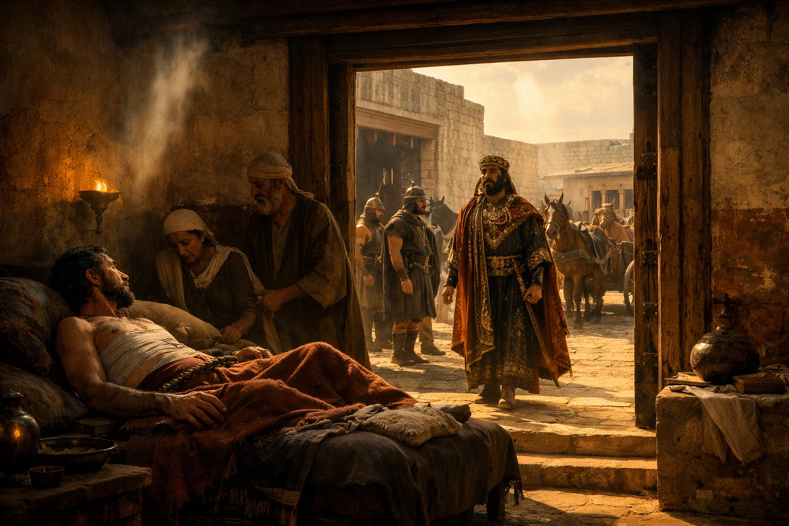 The Wounded King at Jezreel
